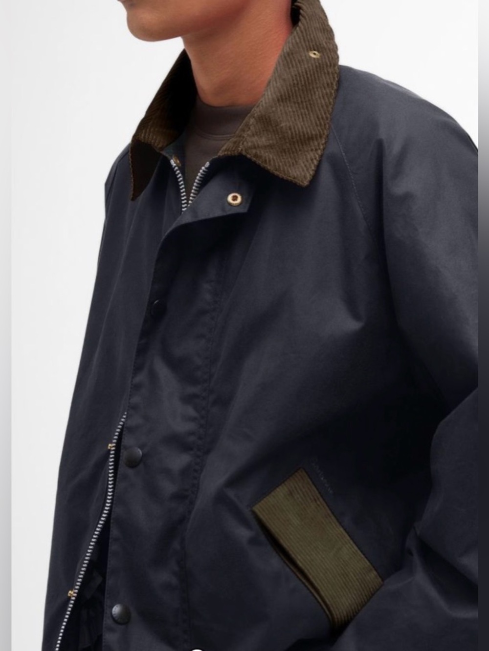 NWT BARBOUR X FLOWER MOUNTAIN
Jacket - Navy-Orange - Picture 3 of 16